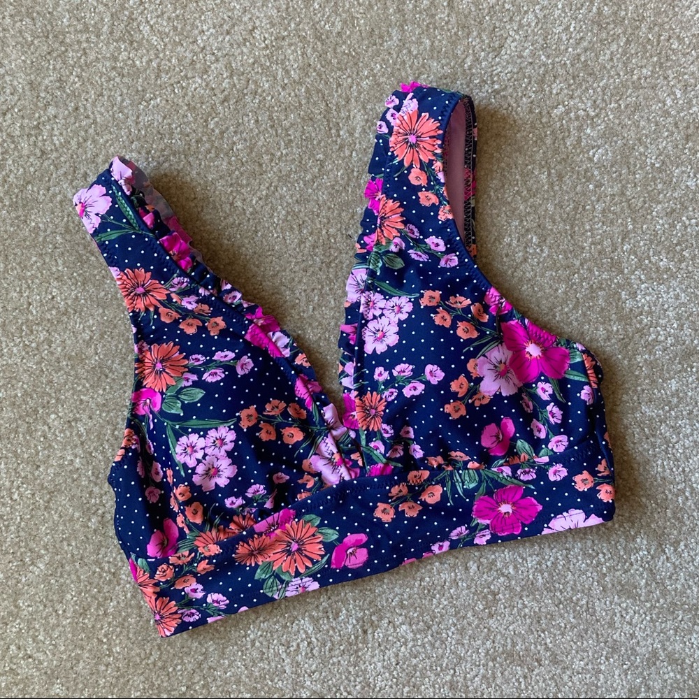 Shade & Shore Floral Bikini Top